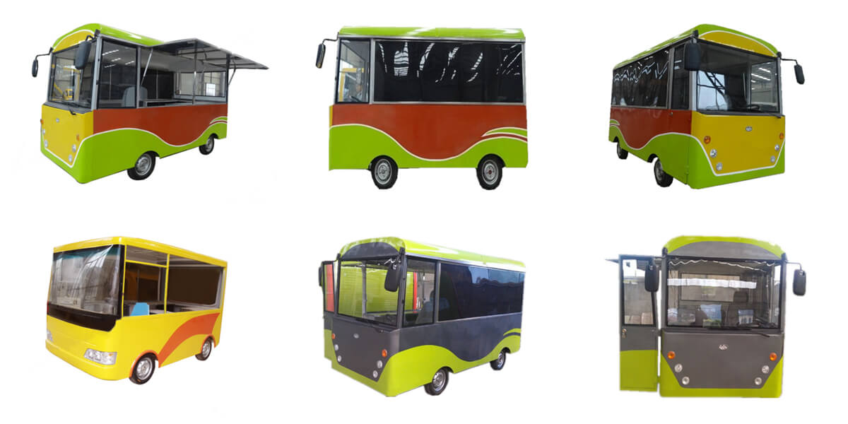 Electric Bus Food Cart Introduction