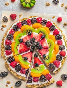 Healthy Fruit Pizza