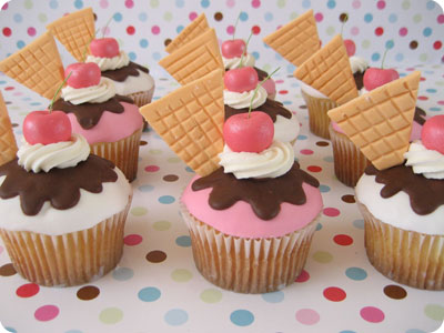 Ice Cream Cupcake