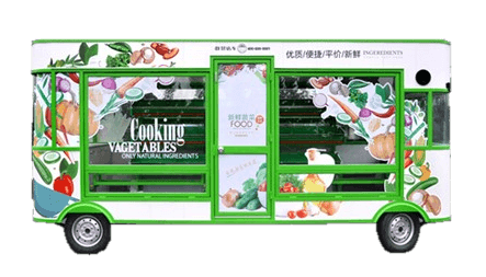 Mobile Vegetable Fruit Shop