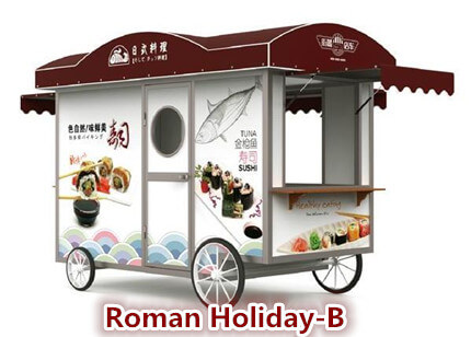 Roman Holiday B Mobile Food Cart