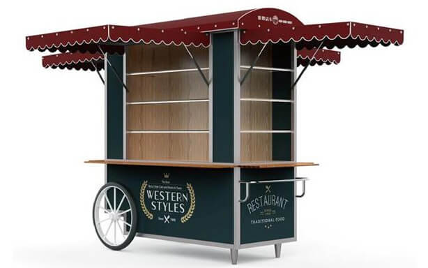 Roman-Holiday-C Mobile Food Cart