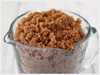 brown sugar in a bowl