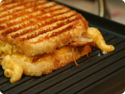 grilled cheese with pork