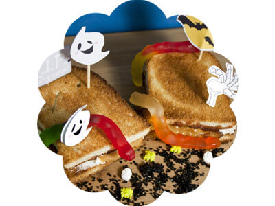 halloween sandwich