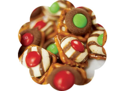 holiday pretzel treats christmas