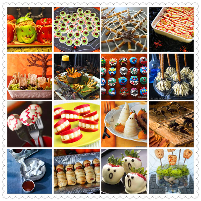 spooky Halloween foods