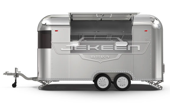 Capsule Type Food Trailer For Sale Affordable Food Trailers